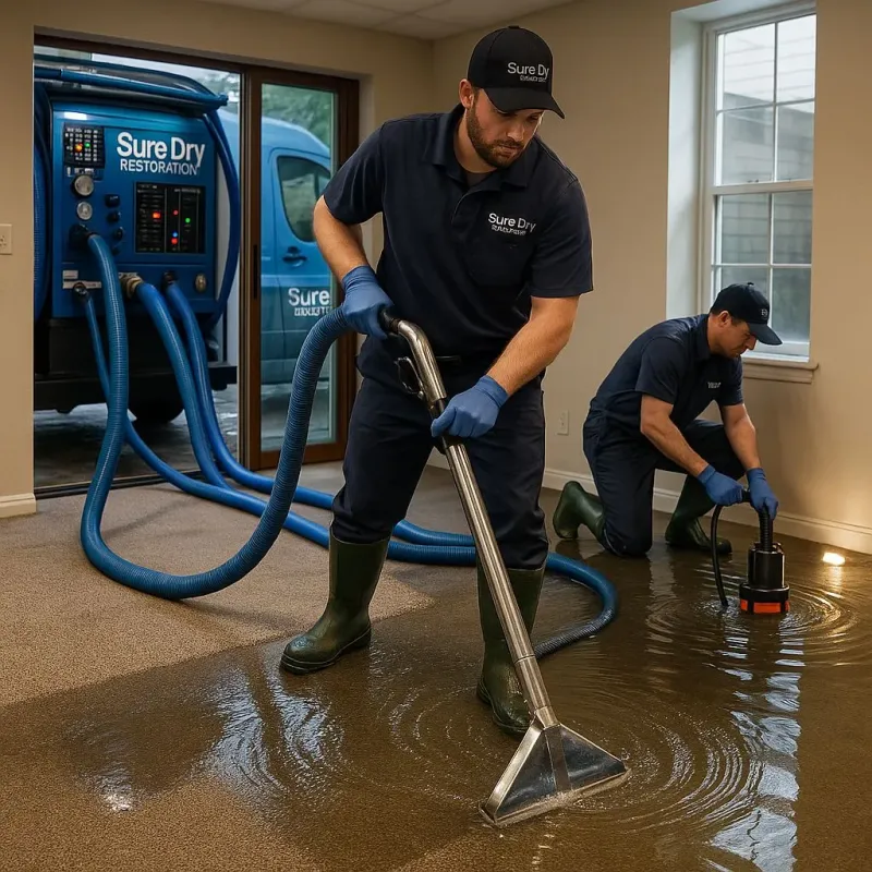 Water Extraction and Removal process in Bunnell, FL